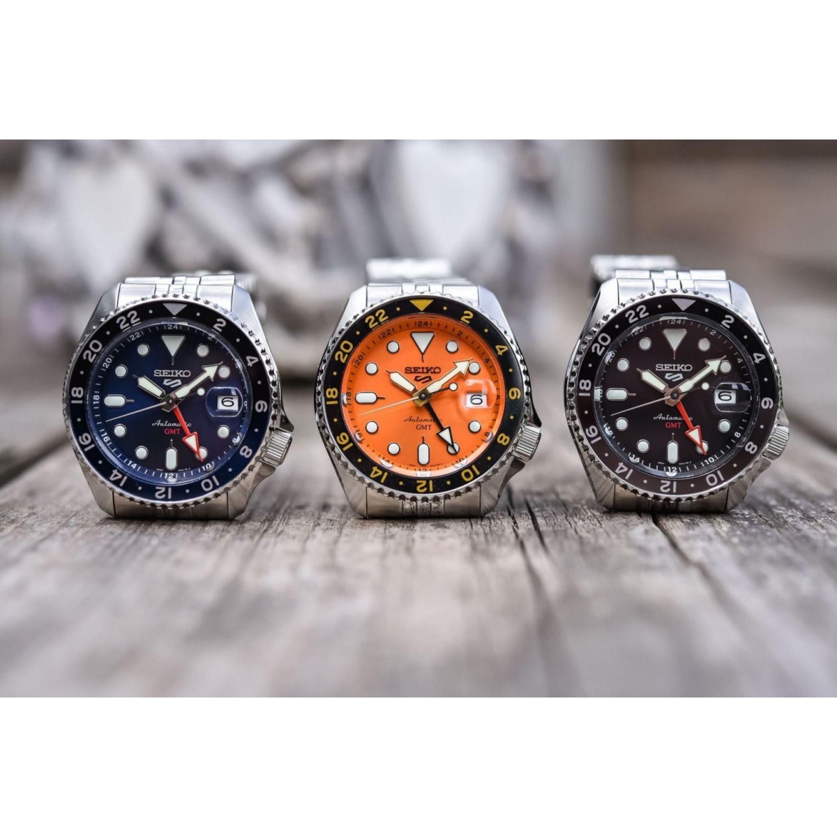 SEIKO 5 SPORTS  Trajnost i pouzdanost od sada u kombinaciji s međunarodnom praktičnošću GMT funkcije!