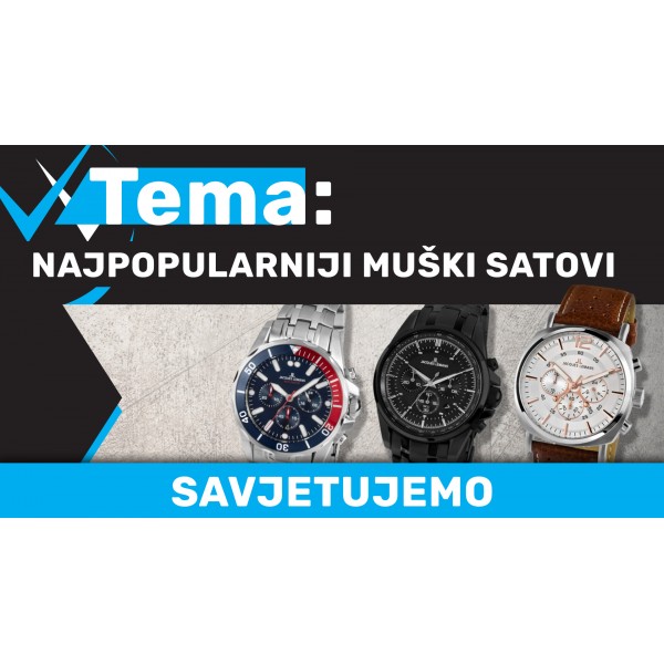 Pouzdani i svestrani muški satovi – upoznajte 10 Jacques Lemans satova iz Watchline ponude!