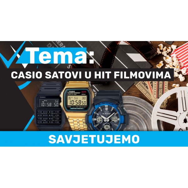 Tražite novi sat? Inspirirajte se modelima marke Casio koje su nosili poznati filmski junaci!