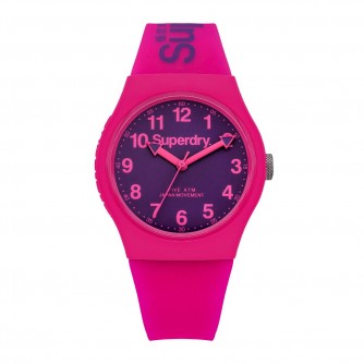 Superdry Orologio Casual SYL275E – Cinturino In Silicone, Look Sportivo Chic